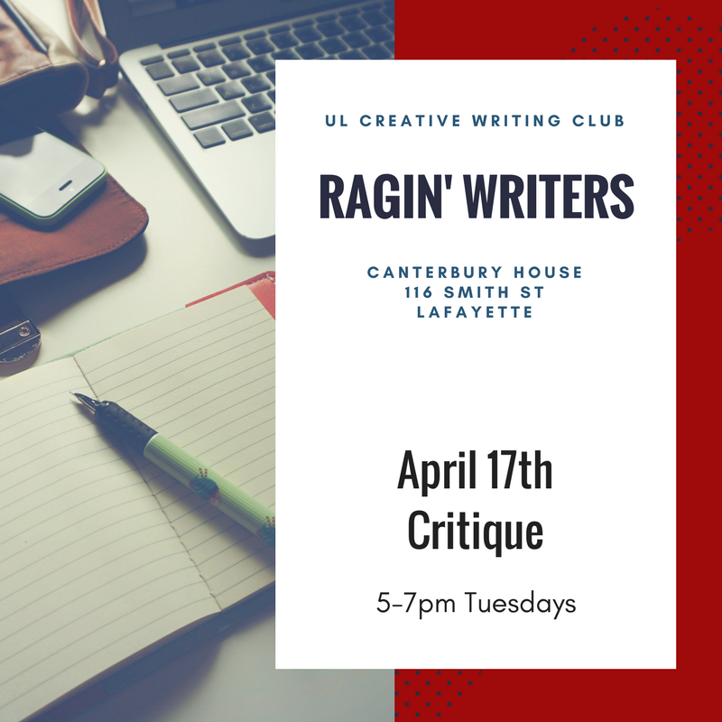 Ragin' Writers UL Creative Writing Club