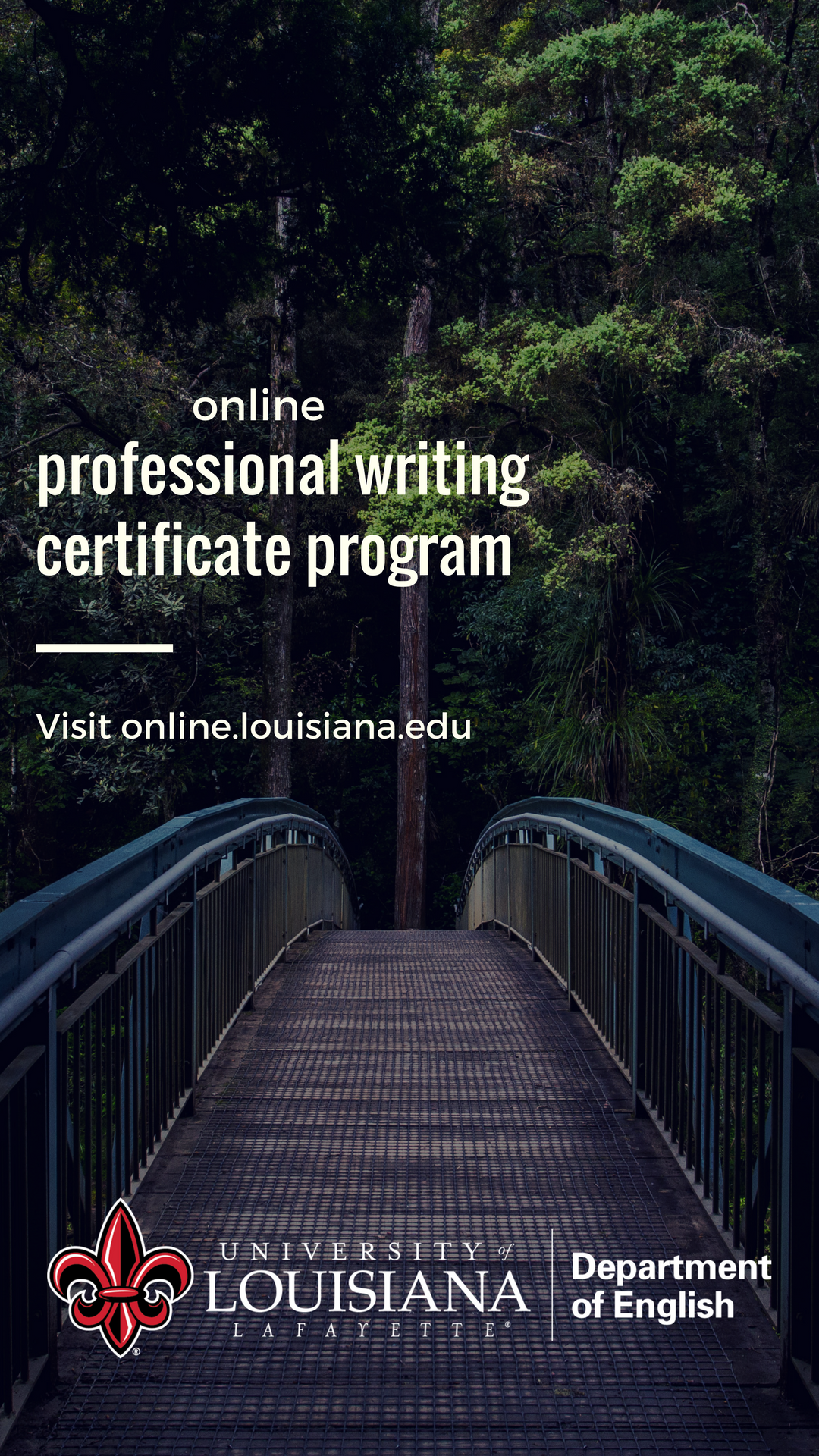 UL English Department Professional Writing Certificate