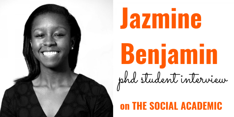 Jazmine Benjamin on The Social Academic