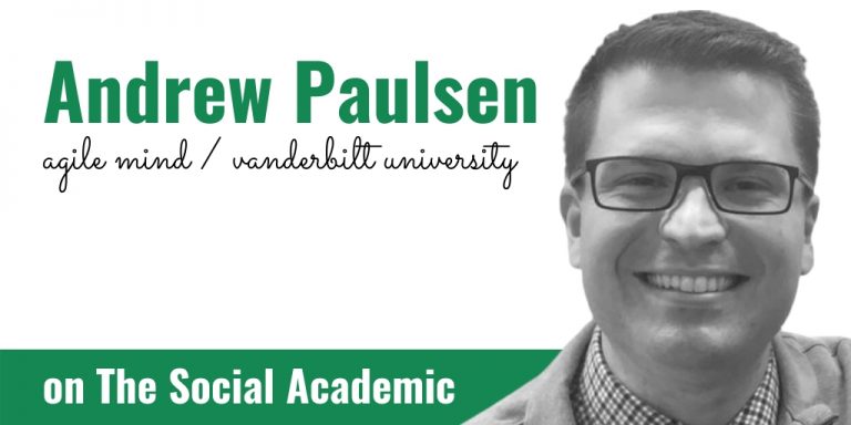 Andrew Paulsen of Agile Mind and Vanderbilt University