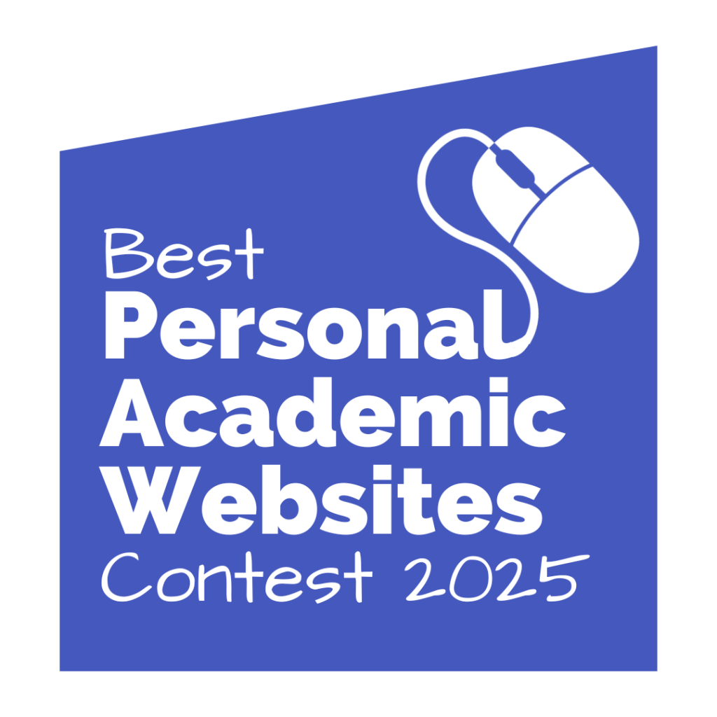Best Personal Academic Websites Contest 2025 Logo