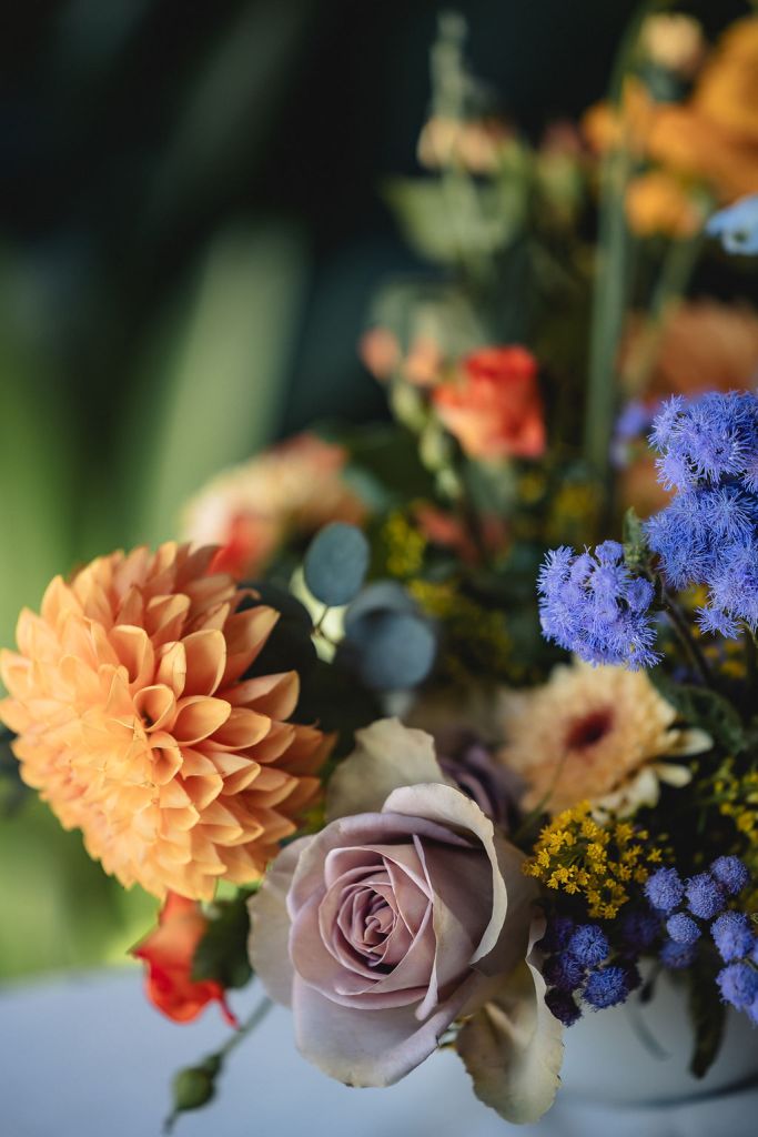 A small floral arrangement