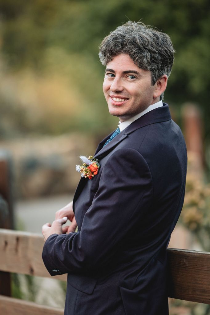 Portrait of Jennifer's husband, Matthew