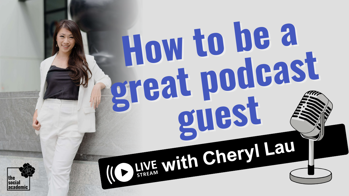 How to Be A Great Podcast Guest with Cheryl Lau