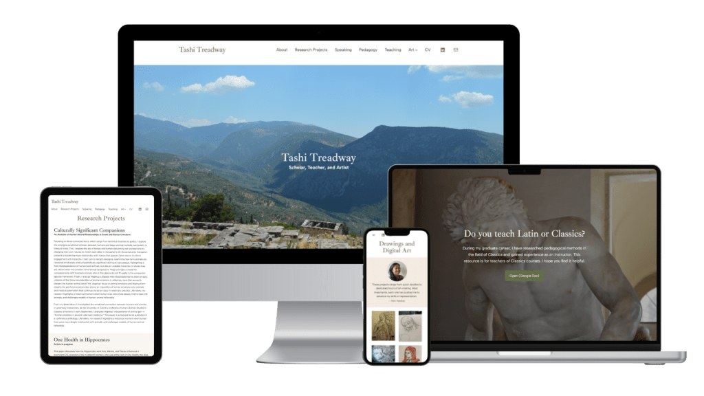 Tashi Treadway website