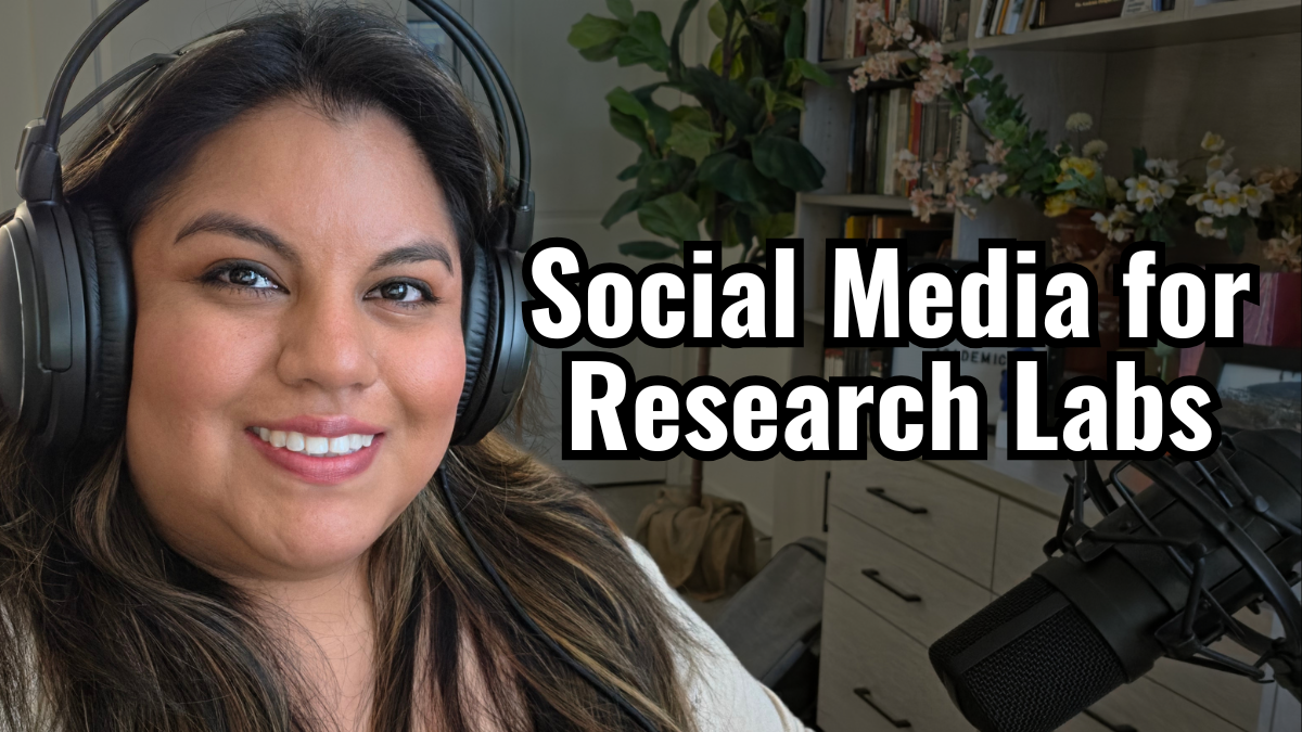 Social Media for Research Labs with Jennifer van Alstyne